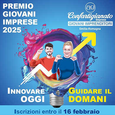 Giovani Imprese Emilia-Romagna 2025: partecipa al premio Confartigianato
