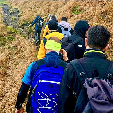 Il trekking come attività di team working