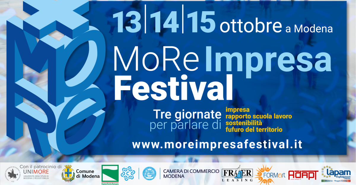 MoRe Impresa Festival 2021: FORMart è protagonista
