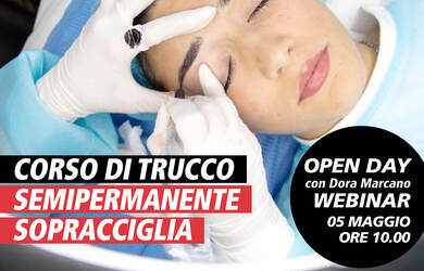 Dermopigmentazione sopracciglia: partecipa gratis all’open day con Dora Marcano