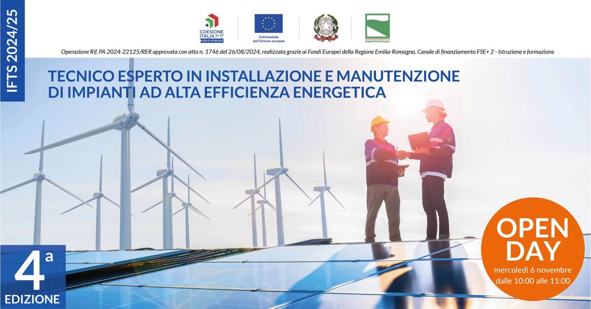 Open Day del corso IFTS di Ferrara